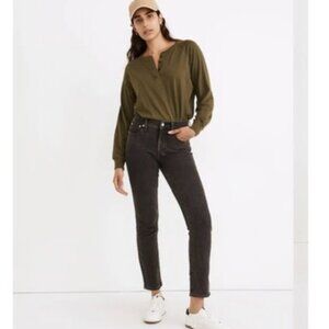 Madewell The Mid Rise Perfect Vintage Jeans In Lunar Wash Size 30P